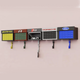 Mini Garage Key Holder: Toy Car Display with Hidden Compartment