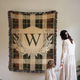 Custom Family Name Woven Blanket