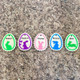 Personalized Bunny 3D Easter Basket Tag, Easter Bag Tag with Name