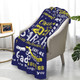 Personalized Graduation Inspiration Multicolor Soft Fleece Name Blanket
