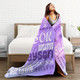 Birthday, Valentine's Day GiftCustom Name Flannel Blanket