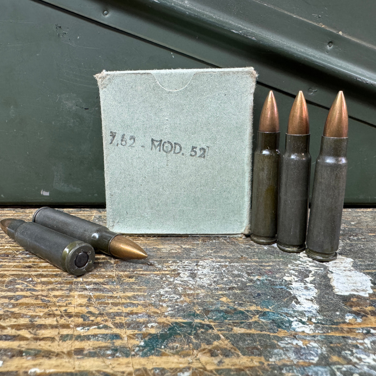 Czech Mod 52 7.62x45 for VZ 52, Steel Light Armor Piercing, 15 Rd