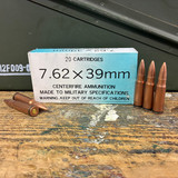 Chinese 7.62x39 steel core