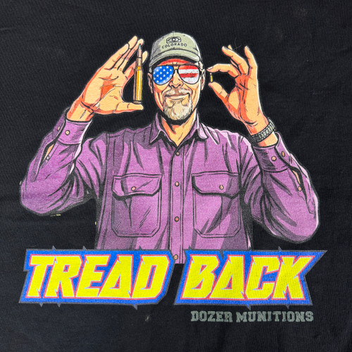 Marv Heemeyer Tread Back 100% USA 100% Cotton Shirt (Picture 1).