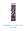 7 Day Candle Uncrossing Purple
