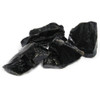 Obsidian Black Rough Stone