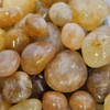 Quartz Golden Tumbled Stone .5"-1"