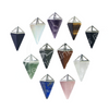 Pendant Pyramid Assorted Stones