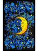 Tapestry Moon w/ Spacy Visuals & Stars 135 x 220