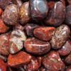 Jasper Brecciated Red Tumbled Stone 1"