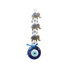 Evil Eye Hanging - 3 Elephants 12.75"