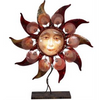 Celtic Sun Capiz Shell Table Lamp