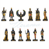 Egyptian Pantheon Gods Goddesses Small Statues Black