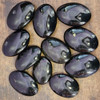 Obsidian Goldsheen Palm Stone 3-4"
