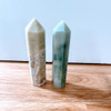Apatite Standing Point Obelisk 2" six sided