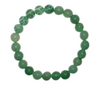 GB Aventurine Green 8mm Bead Elastic Bracelet