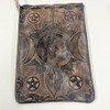 Leather Bag Brown w/ Metaphysical Design - Select