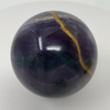 Fluorite Gemstone Sphere 778g 3"