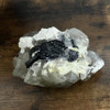 Quartz Elestial w/ Black Tourmaline & Cleavelandite & Hematite 1308g
