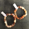 GB Carnelian Tumbled Stone Elastic Bracelet