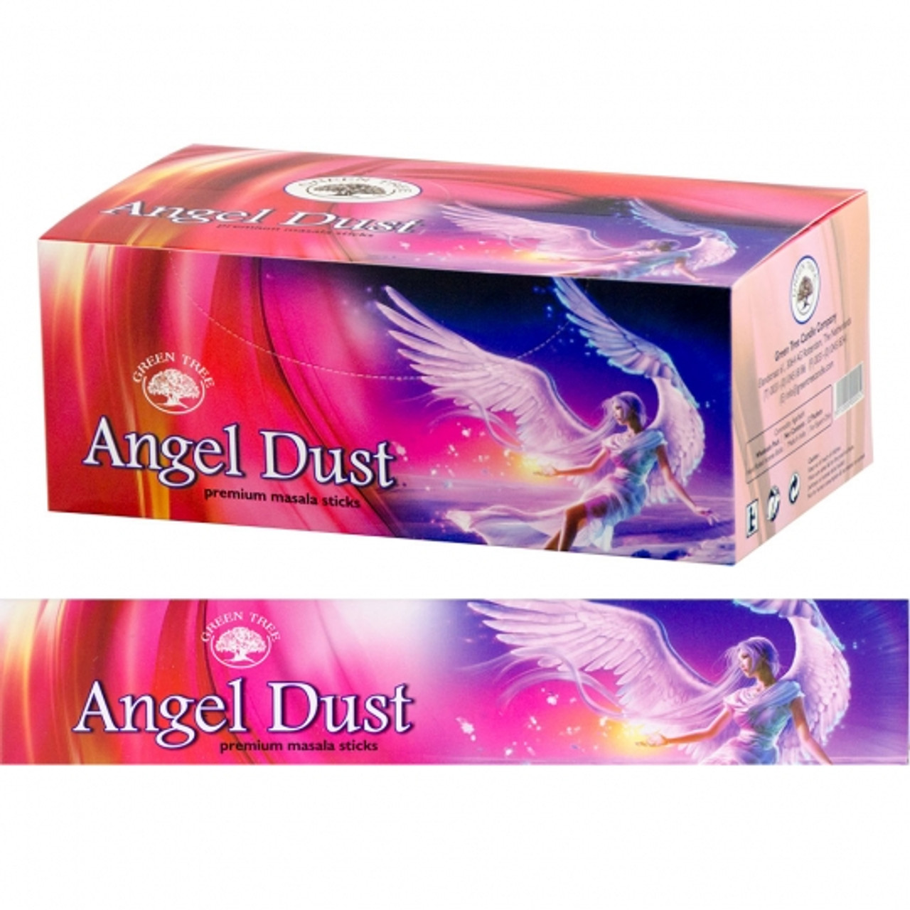 Angel Dust Green Tree Incense Sticks 15 gm Box