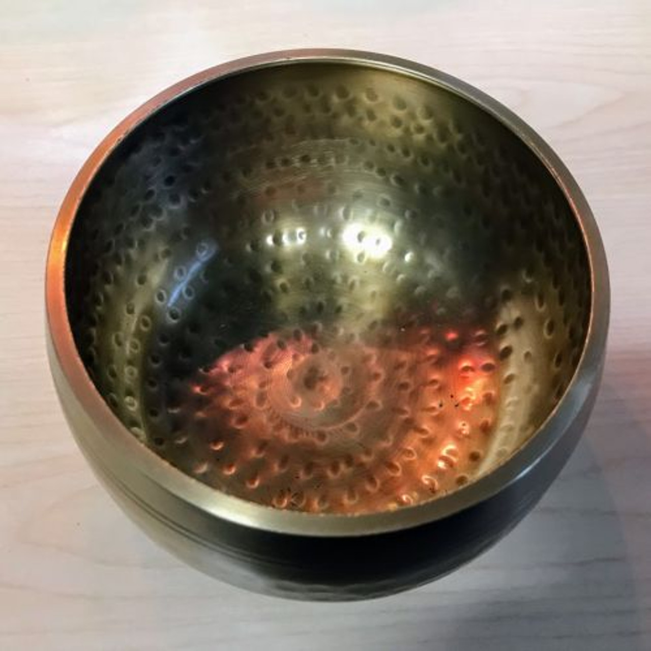 Singing Bowl Brass Hand-Hammered Assorted Styles 6"