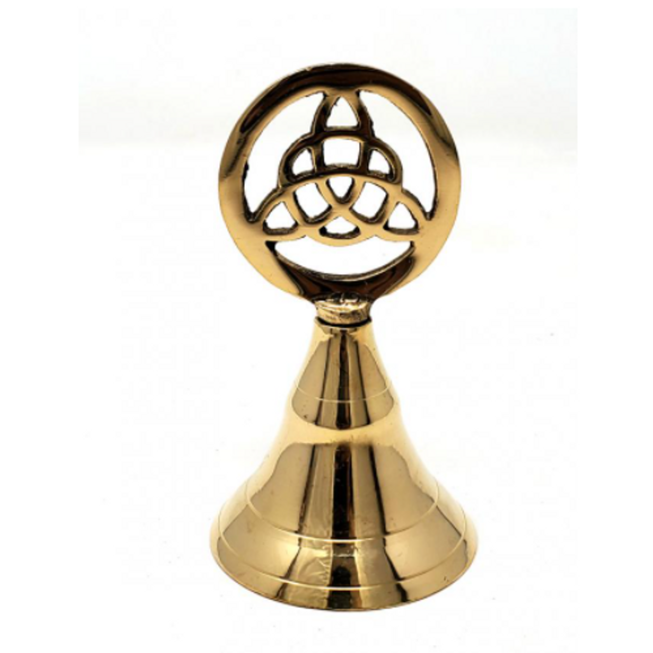 Triquetra Brass Bell