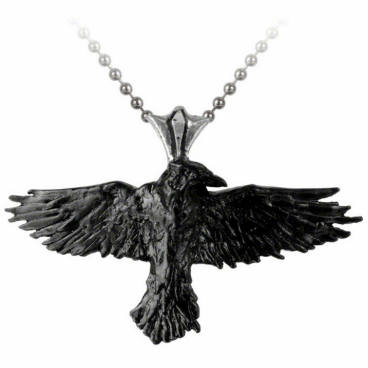 Black Raven Pendant by Alchemy