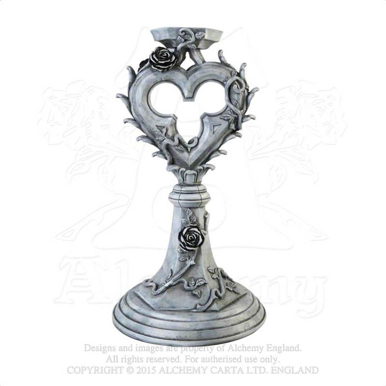 Candle Holder Candlestick Heart of Otranto Candle by Alchemy