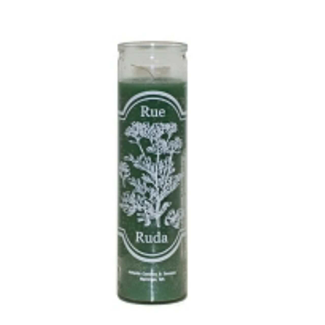 7 Day Candle Rue Green