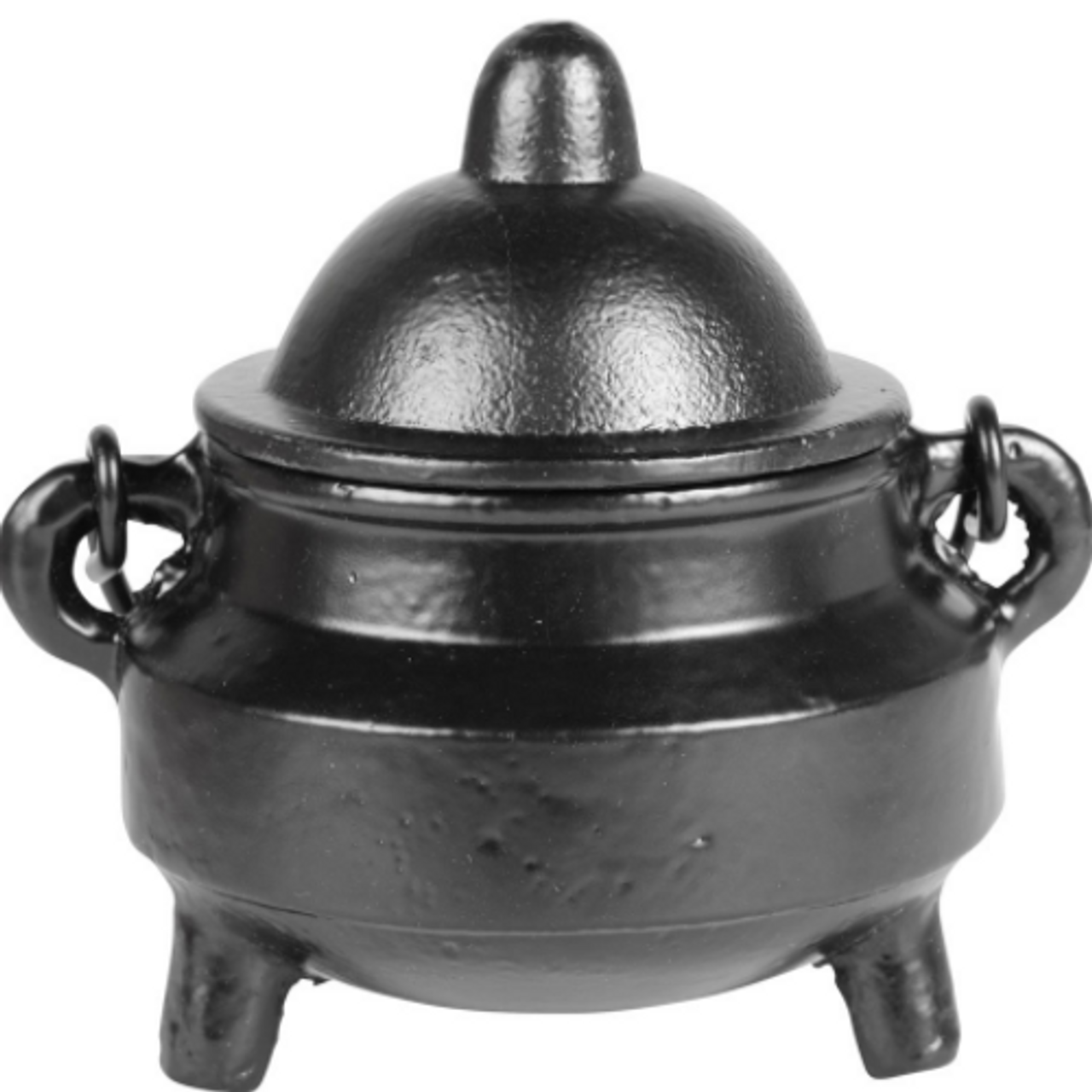 Cauldron Domed w/ Lid Cast Iron