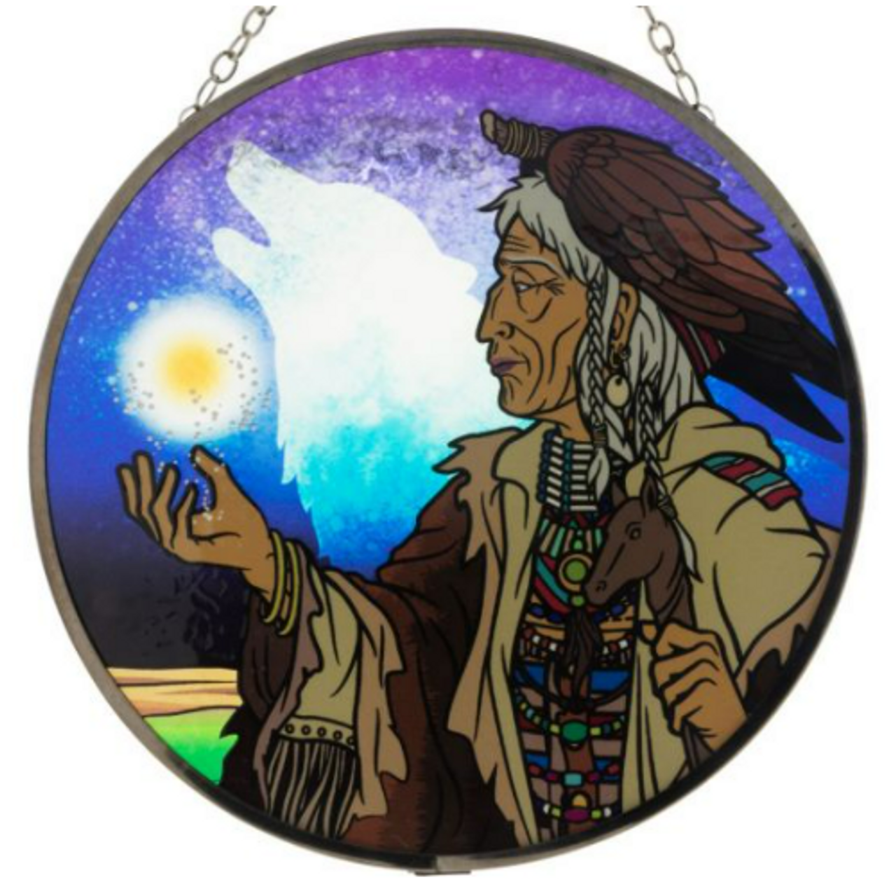 Suncatcher Glass 6" by Kheops