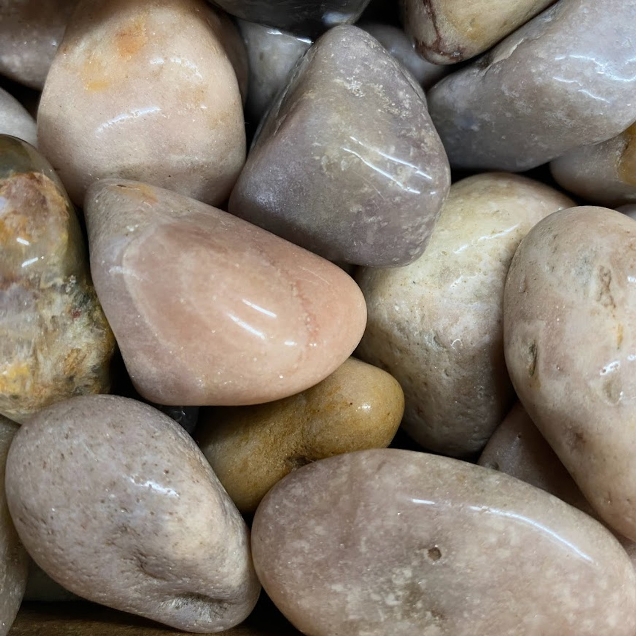 Amethyst Pink Tumbled Stones