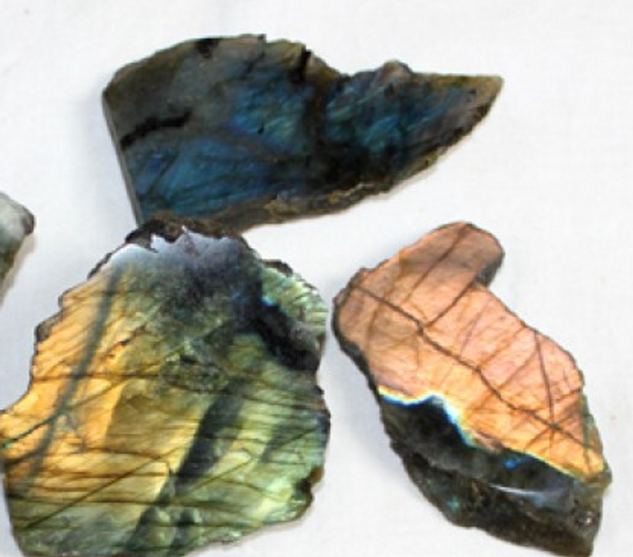 Labradorite .5" Thick Slab  Polished on 1 side