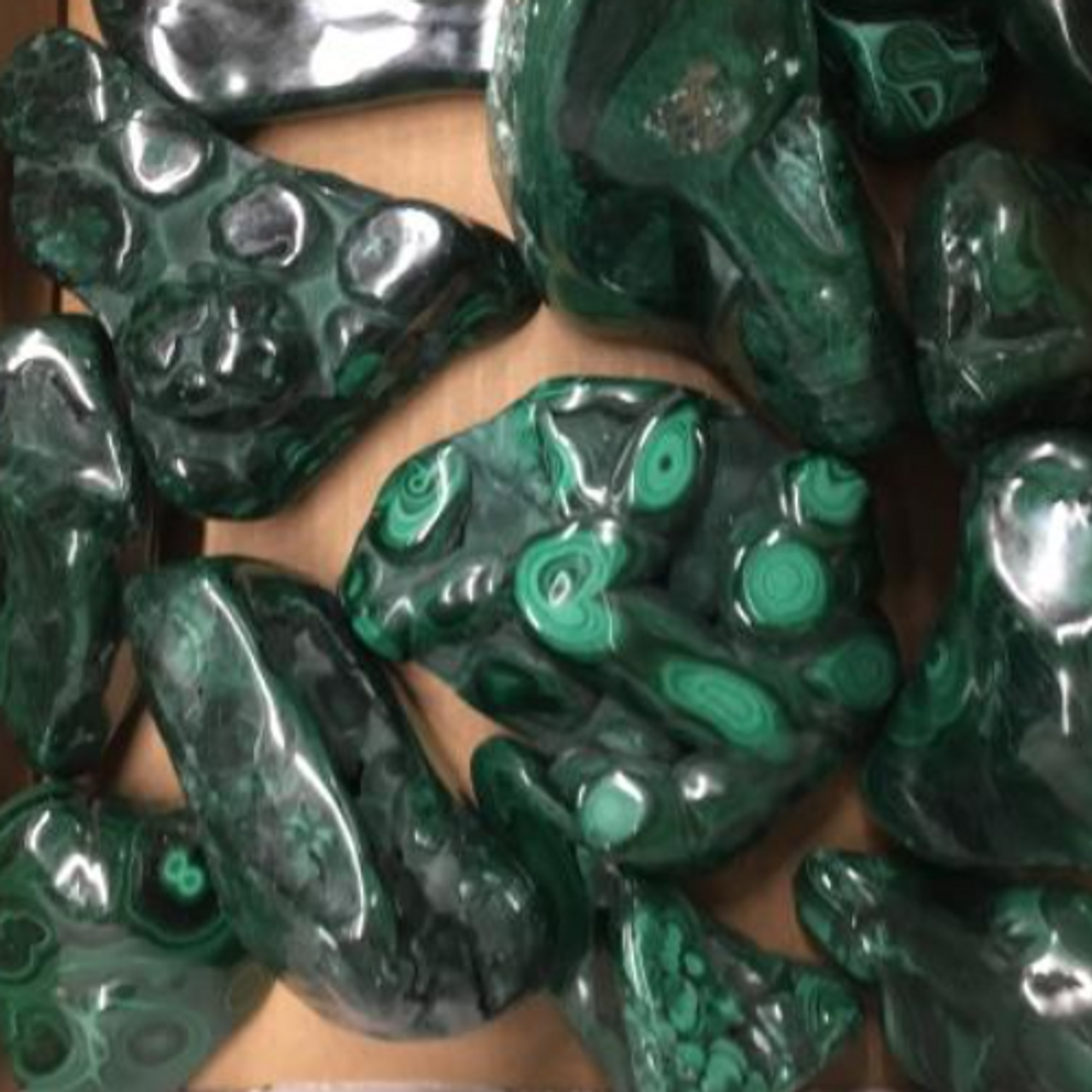 Malachite Freeform 1"-4" - Select