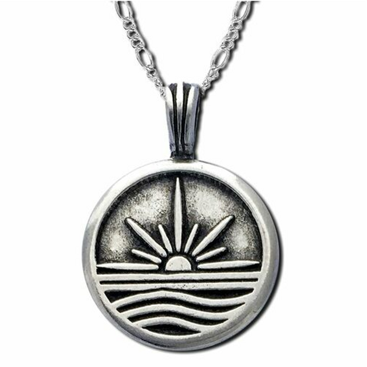 Sun Moon & Stars Pewter Necklaces