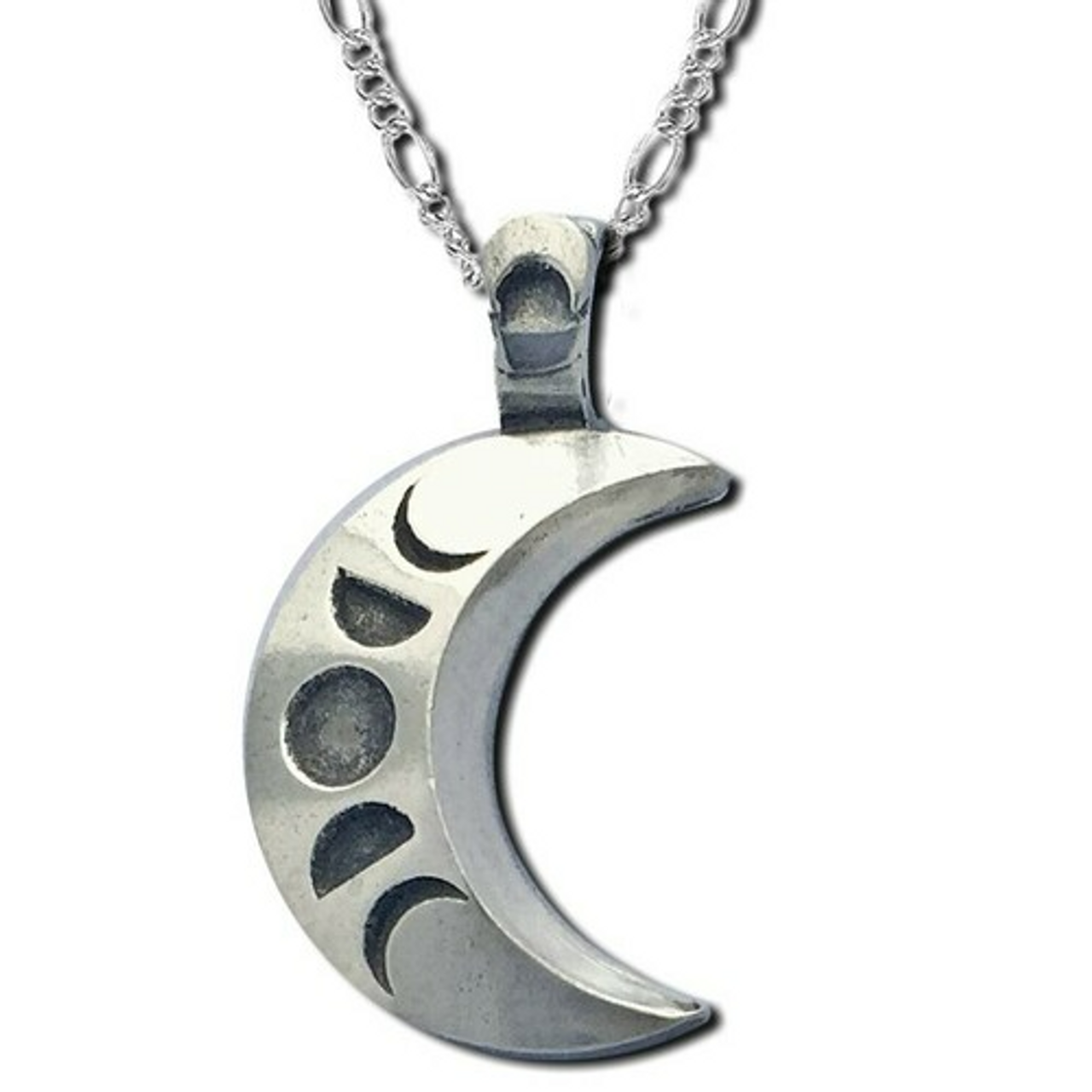 Sun Moon & Stars Pewter Necklaces