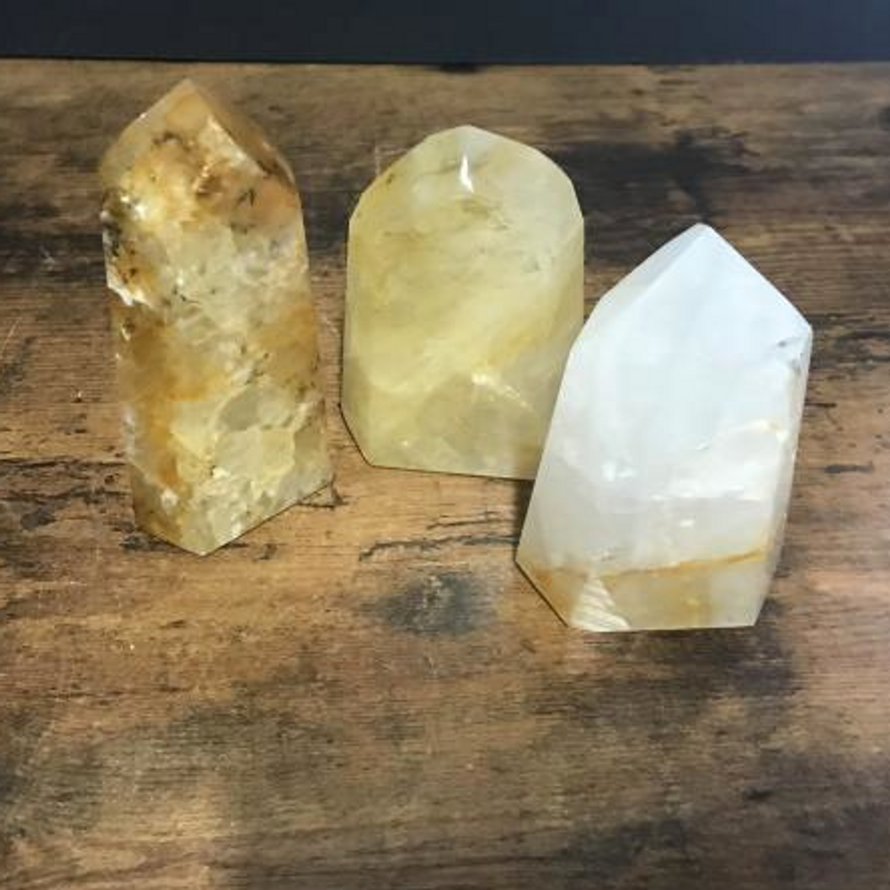 Quartz Golden Healer Tower