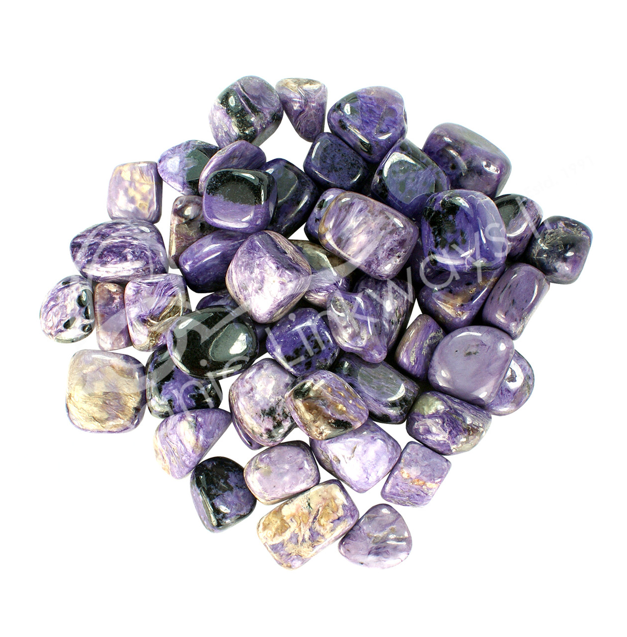 Charoite Tumbled Stone Sm .5"