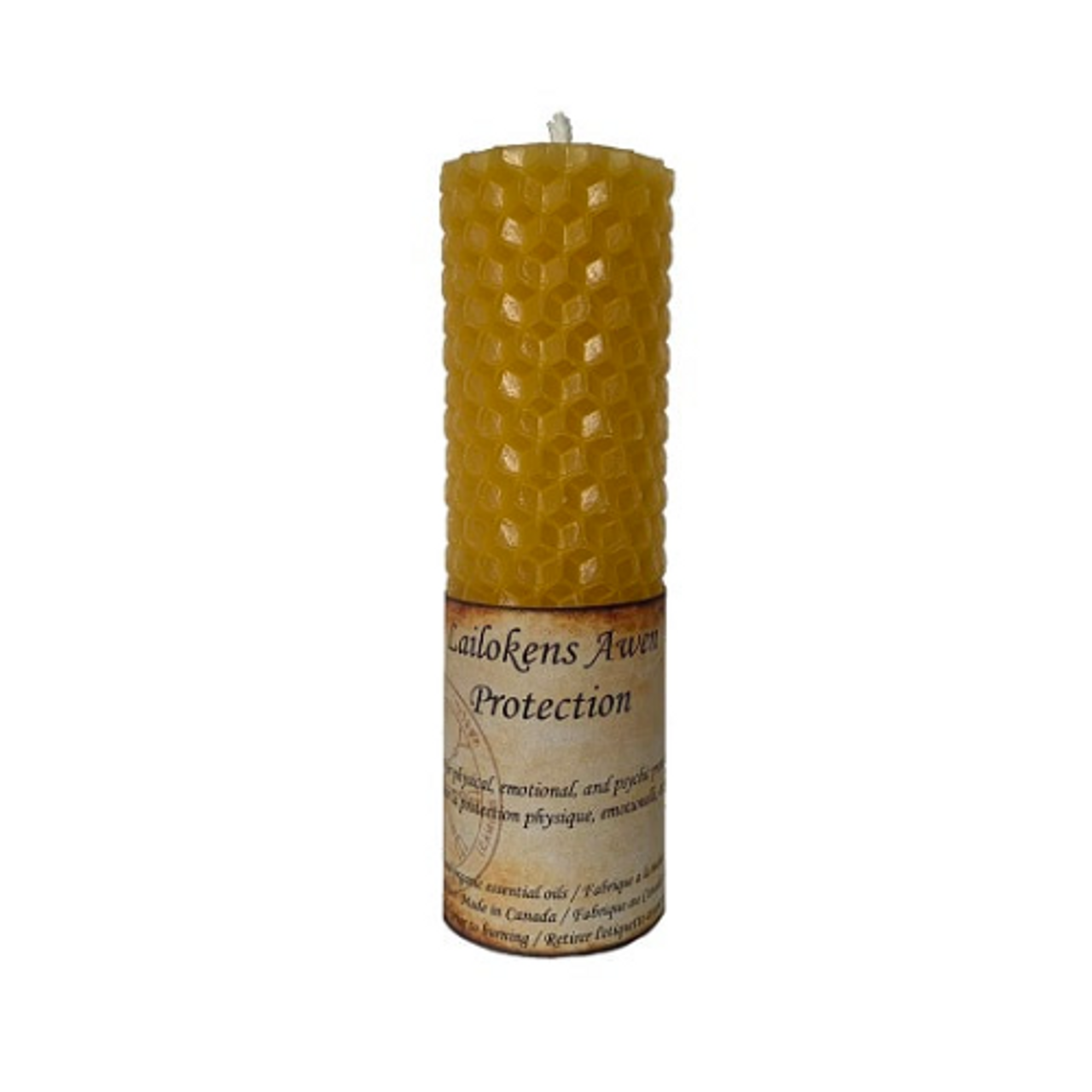 Candle Beeswax 4.25" for Spells