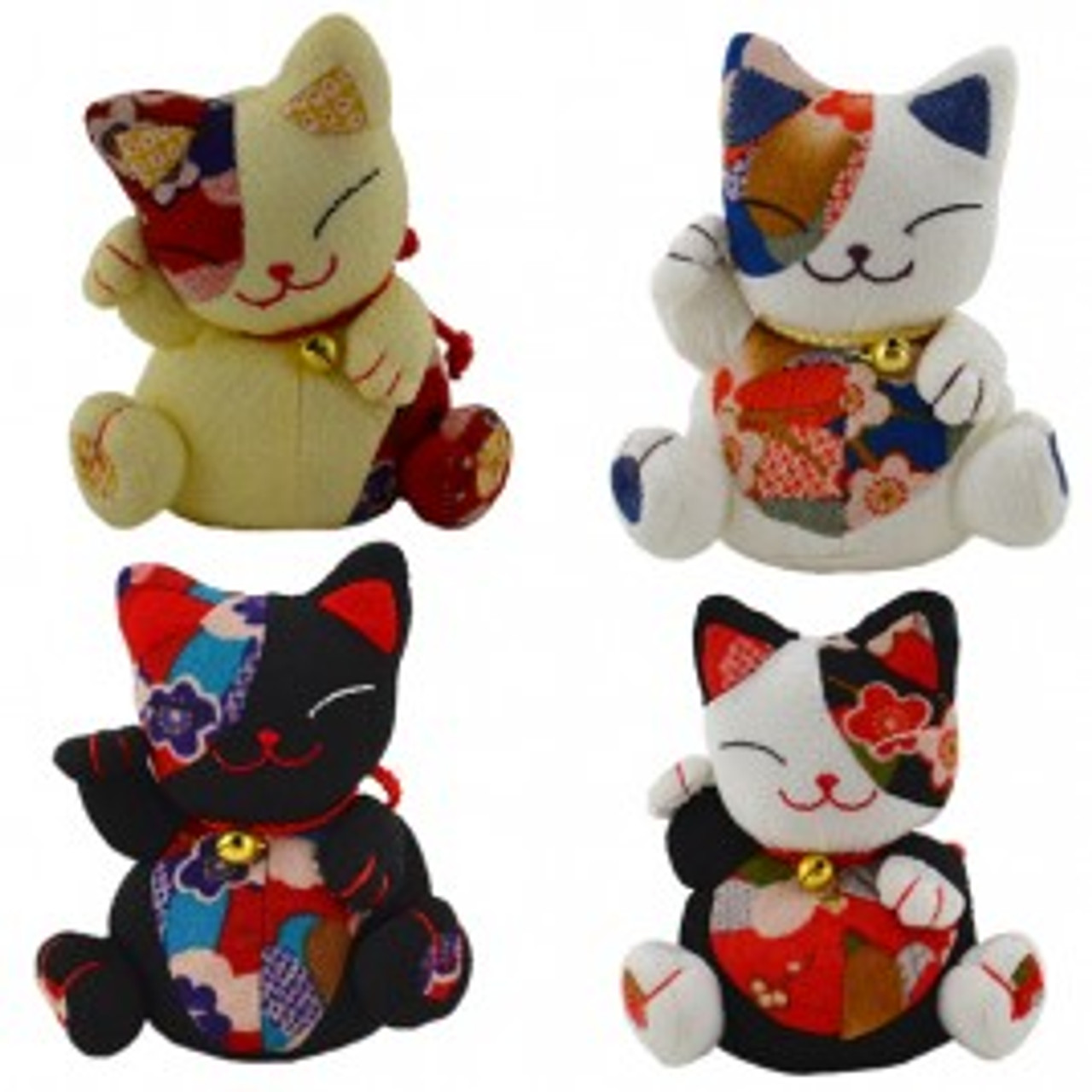 Keychain Lucky Cat Beanie Keychains