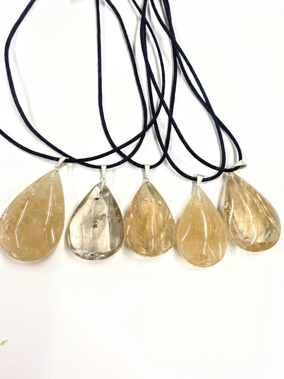 Drop Pendant Assorted Gemstones - Select