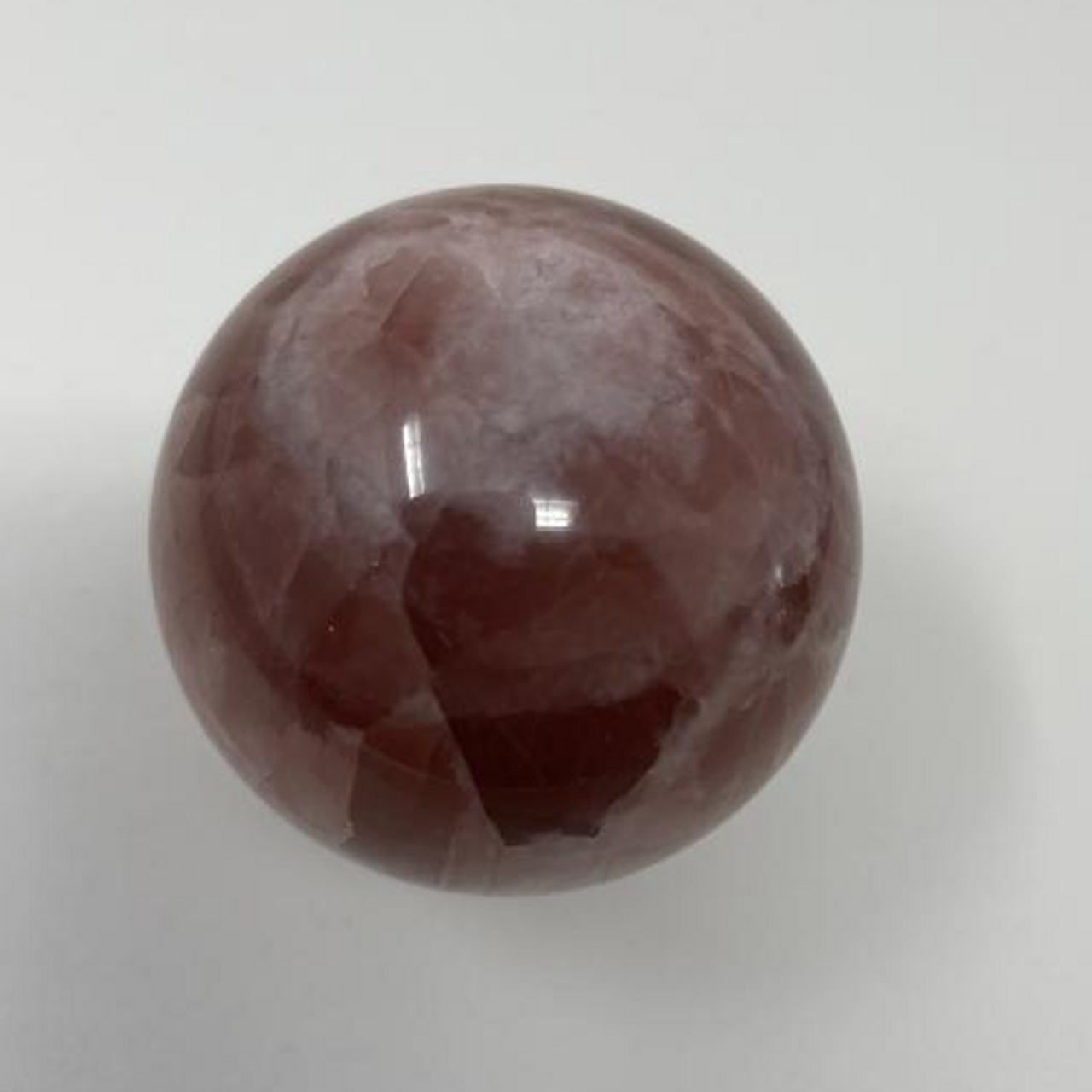 Calcite Pink Gemstone Sphere 264g  2.1"