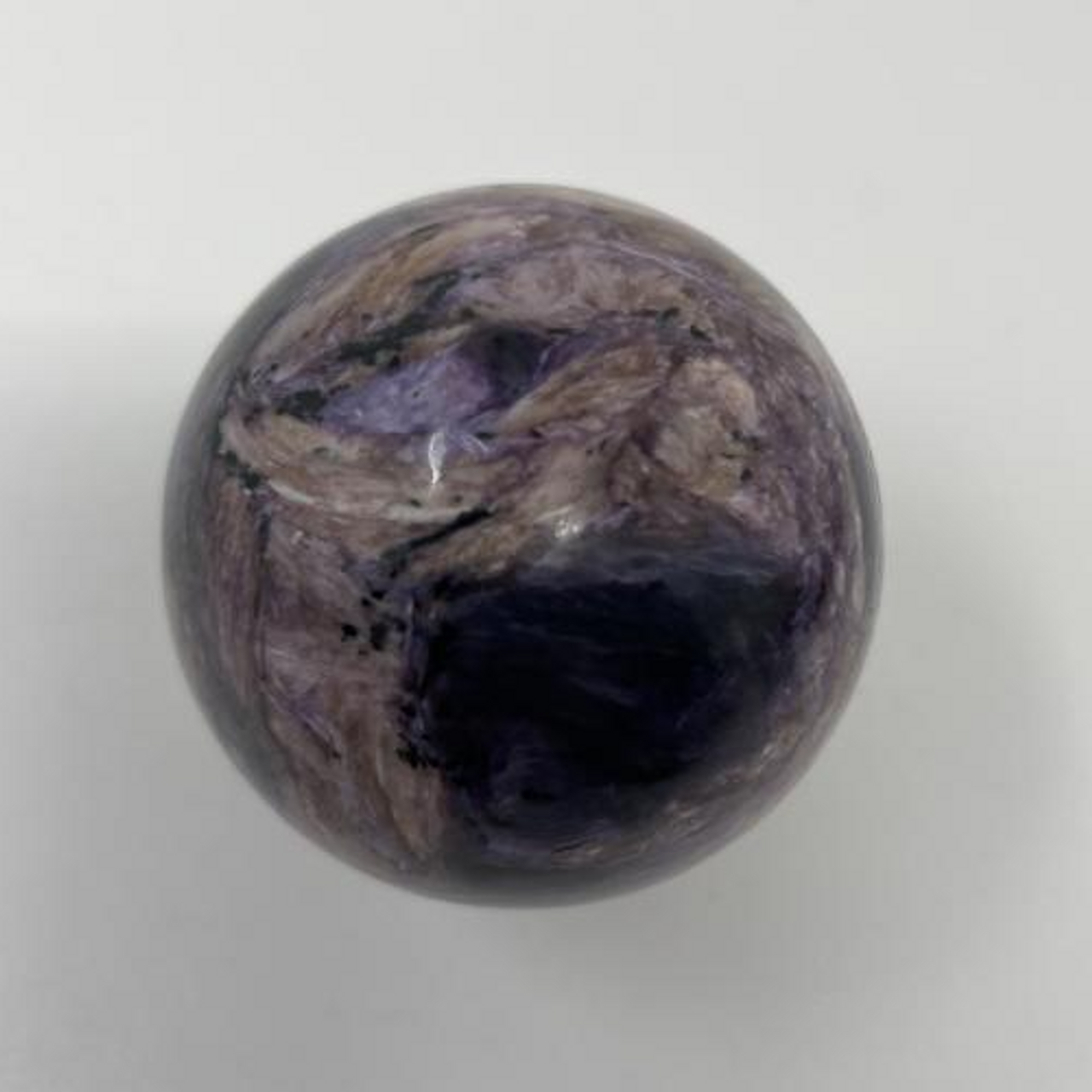 Charoite Gemstone Sphere  1.9"  162g