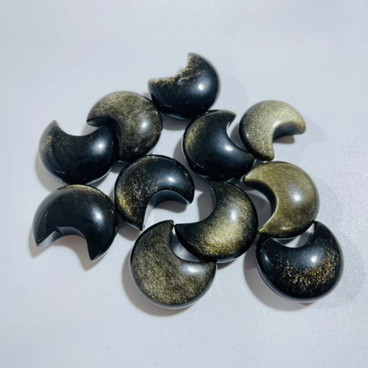 Moon Obsidian Goldsheen Mini Carving  .75"-1"
