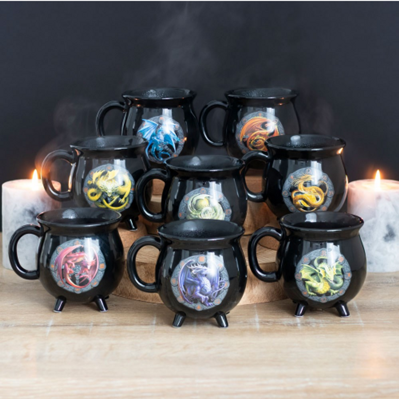 Wheel of the Year Cauldron Mug - Select