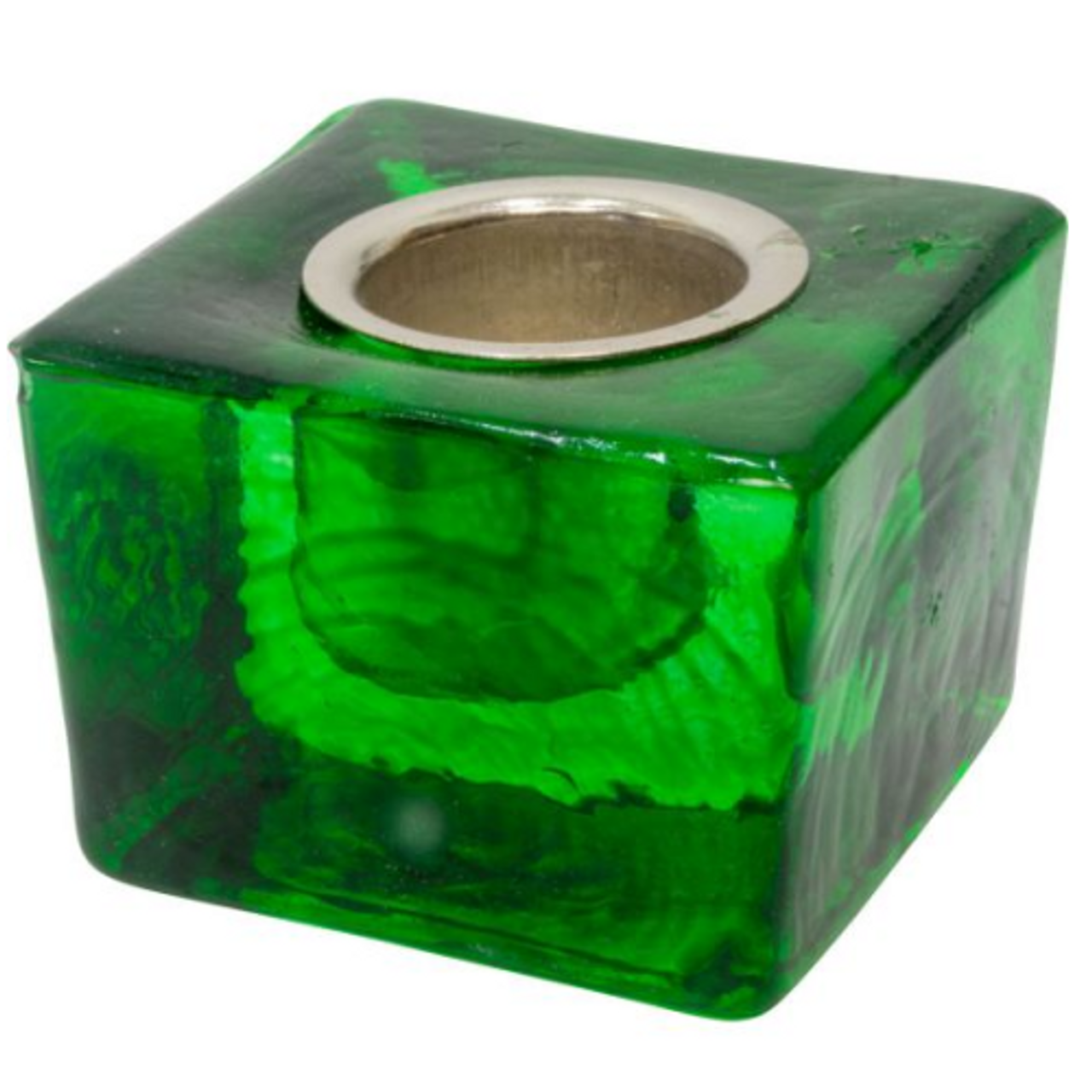 Candle Holder Taper Glass Cube - Select