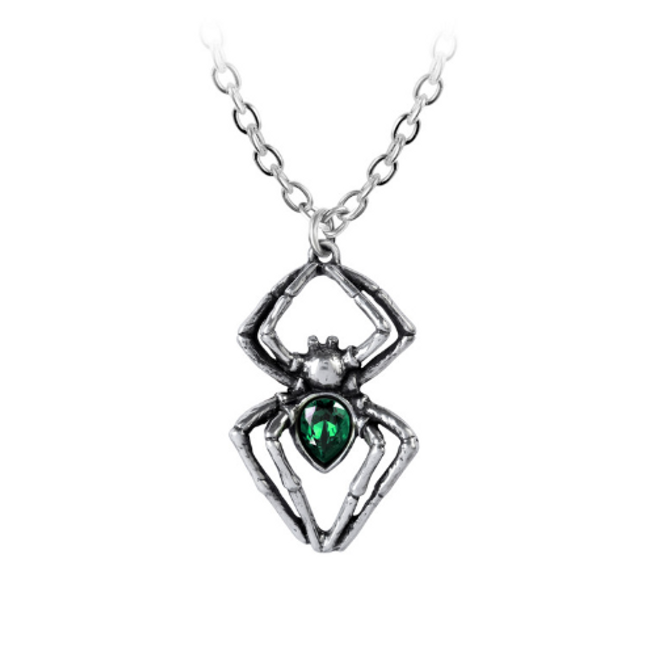 Emerald Spidering Pendant by Alchemy
