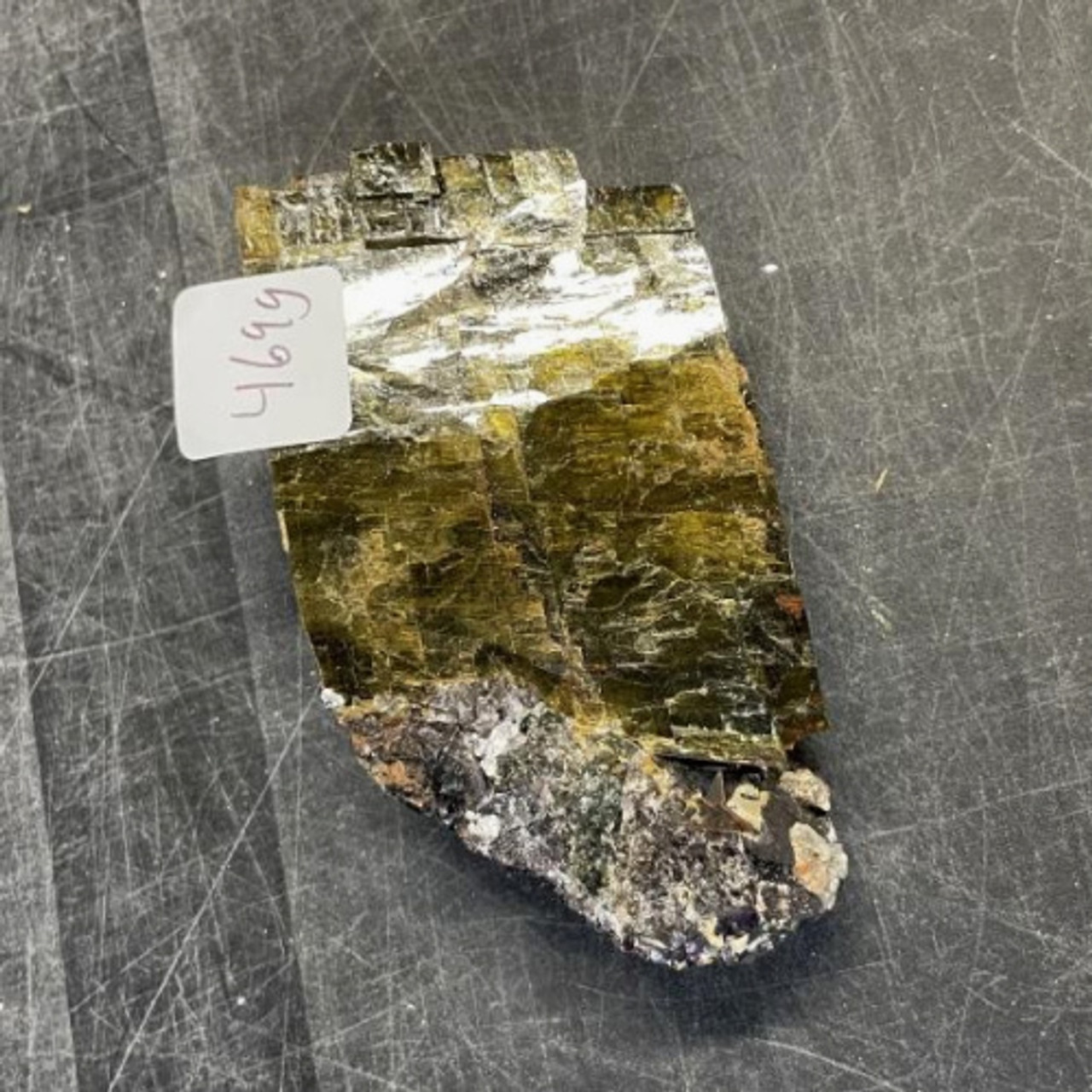 Siderite Cubic Specimen  4.5"x3"x1.5"  469g