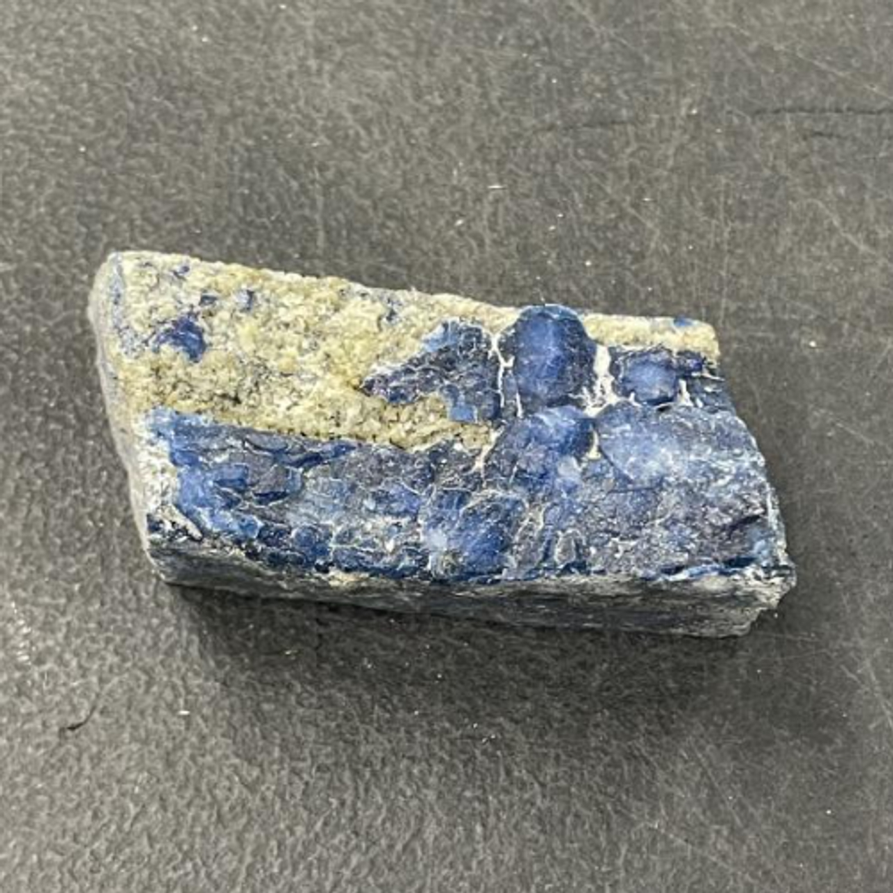 Lazurite w/ Pyrite Muscovite Calcite in Matrix Specimen